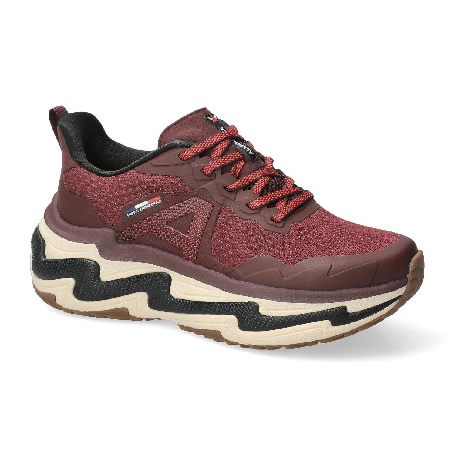 lacets femme modèle Dynamite bordeaux - Mephisto
